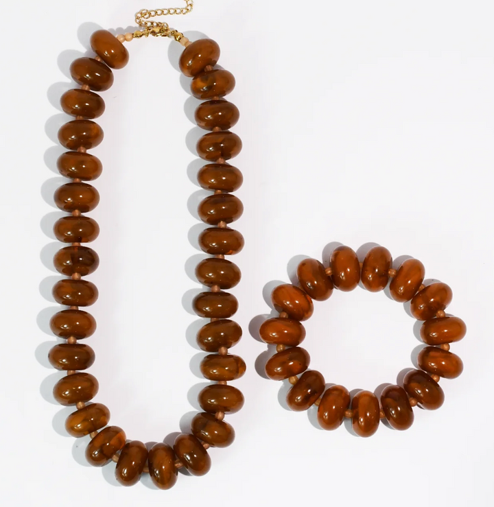 Sugar Bead Set, Brown