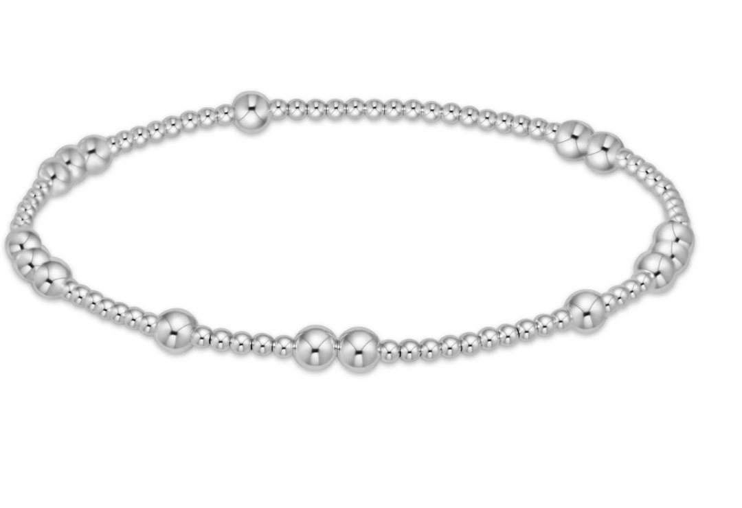 ENEWTON:  Hope Unwritten Sterling Silver 3mm  Bracelet