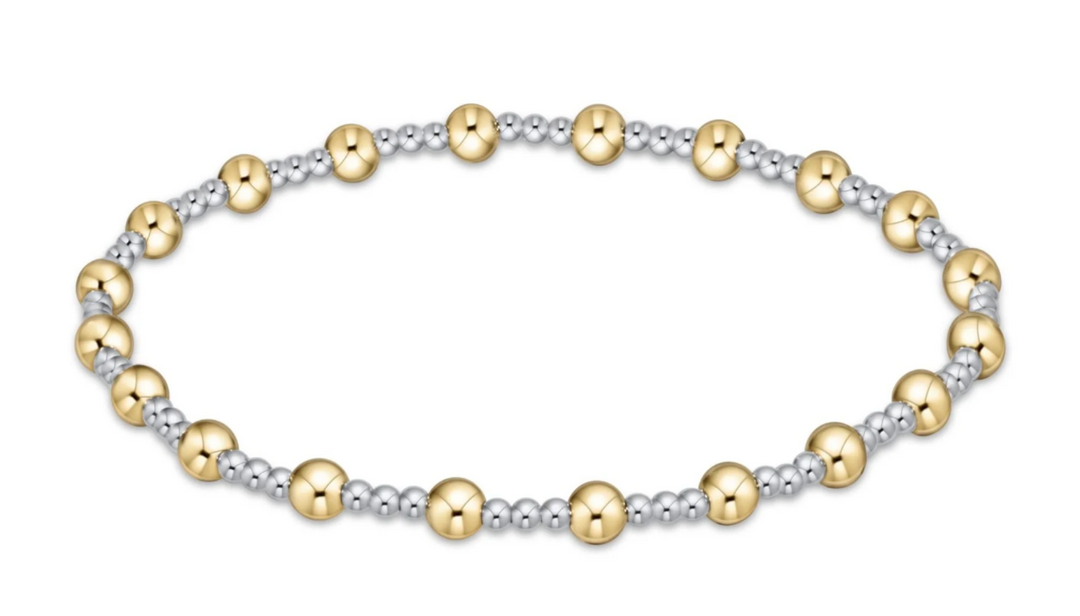 ENEWTON: Sincerity Mixed Metal 3mm Bracelet