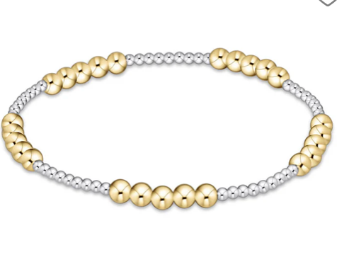 ENEWTON: Blissful Mixed Metal 3mm Bracelet