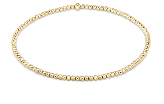 ENEWTON:Classic Gold 2mm Bracelet