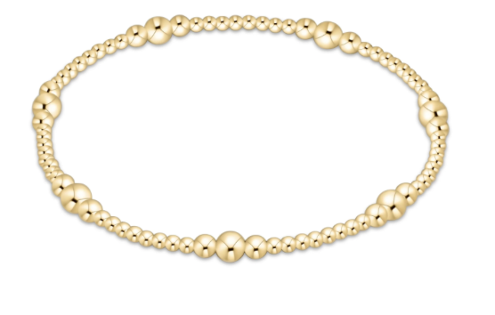 ENEWTON: Purpose Gold 4mm Bracelet