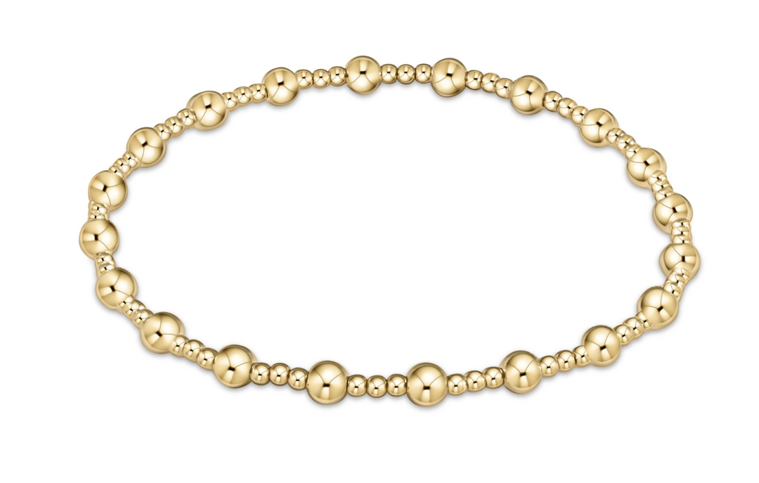 ENEWTON: Sincerity Gold 4mm Bracelet