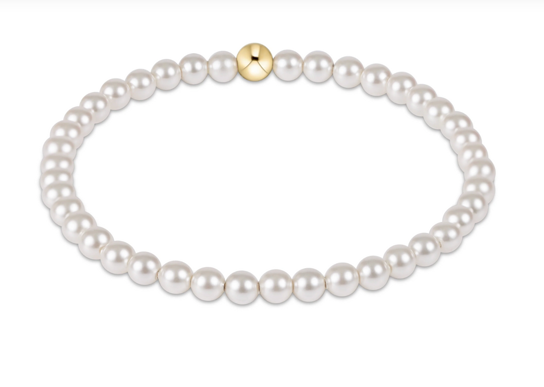 ENEWTON: Classic Pearl 4mm Bracelet
