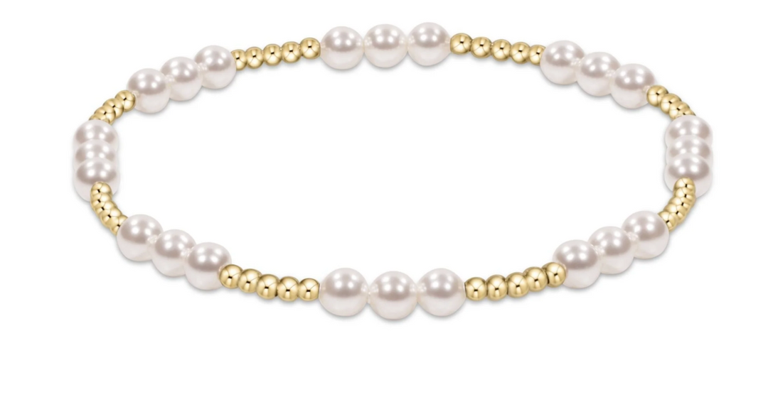 ENEWTON: Joy Pearl 4mm Bracelet
