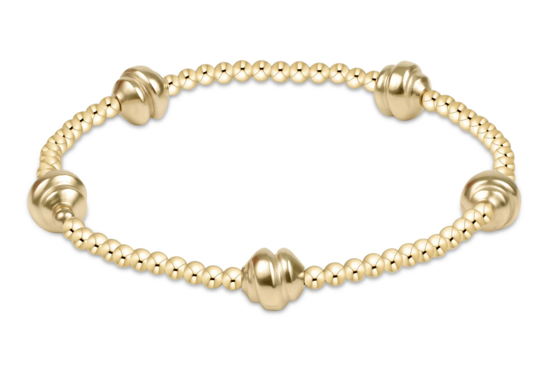 ENEWTON: Admire Small Gold 2.5mm Gold  Bracelet