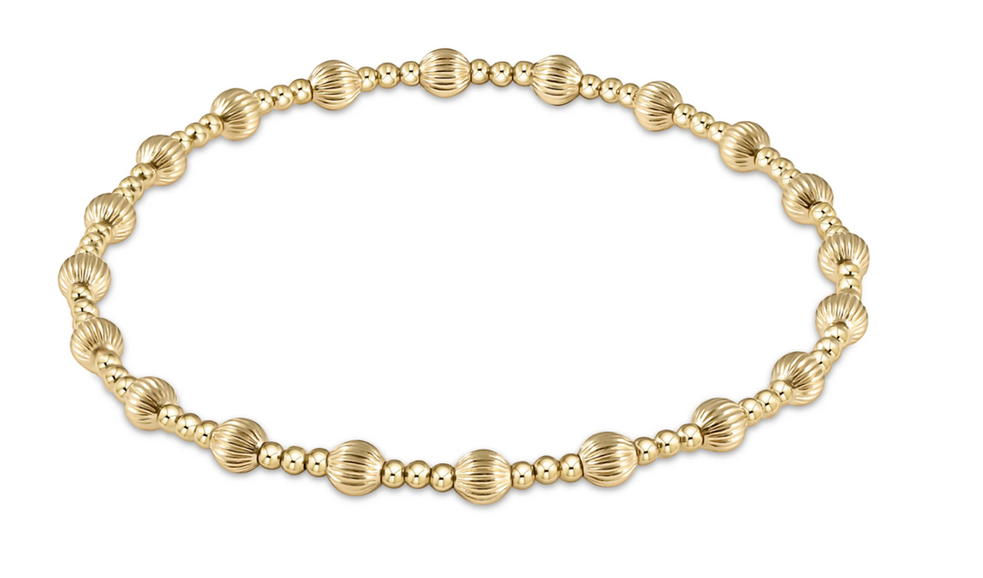ENEWTON: Dignity Sincerity Gold 4mm  Bracelet