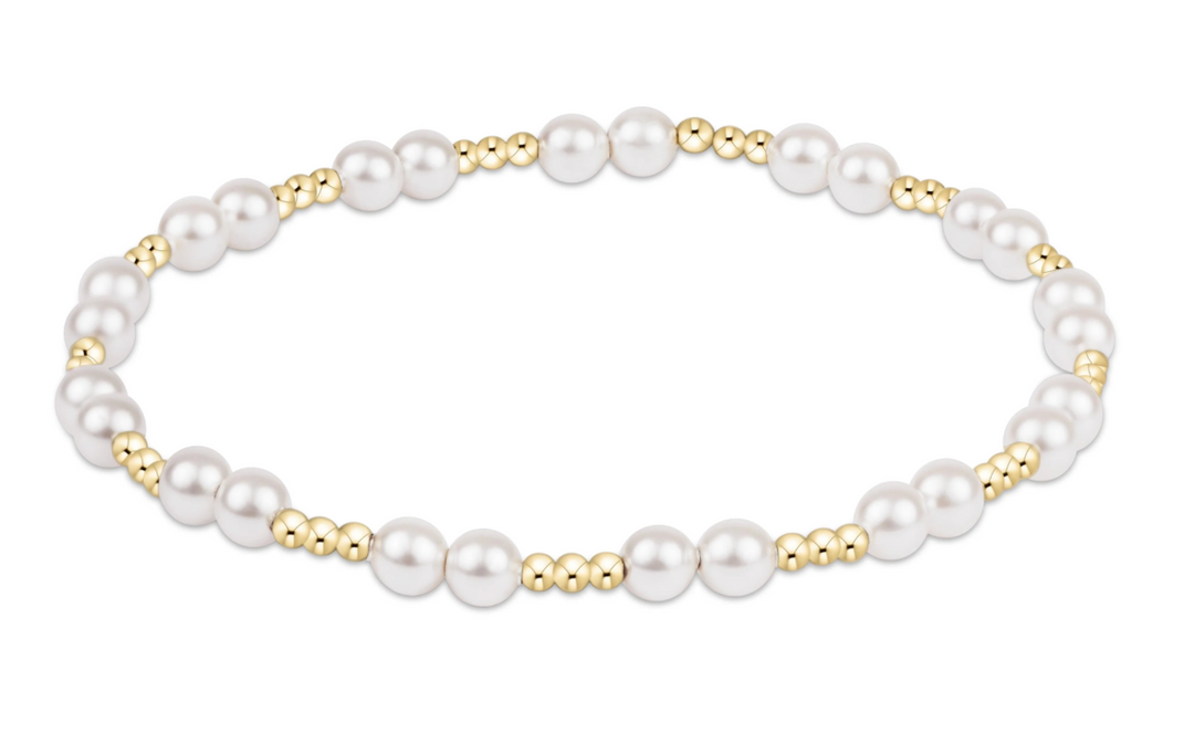 ENEWTON: Together Pearl 4mm Bracelet