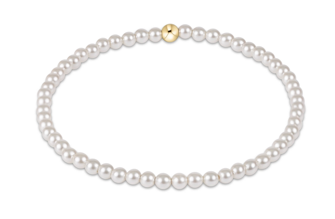 ENEWTON: Classic Pearl 3mm Bracelet