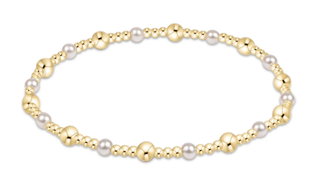 ENEWTON: Sincerity Pearl 4mm Bracelet