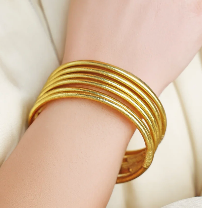Aura Lumine All Weather Bangles® (Set of 6)