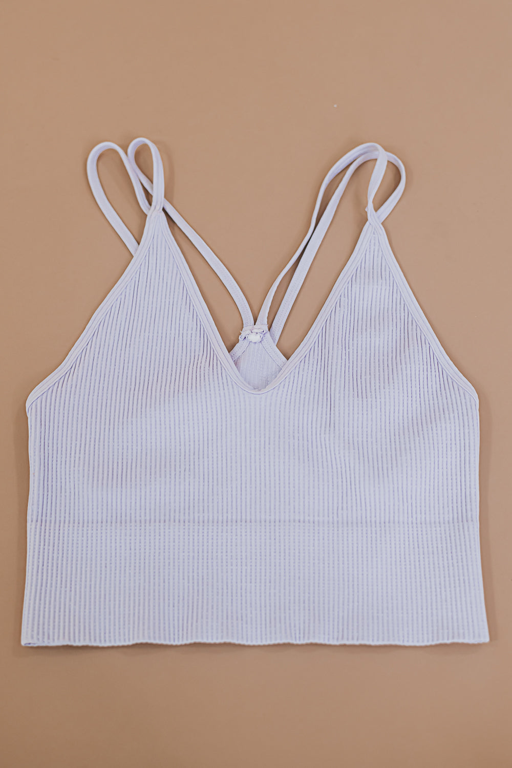 Strappy Cut Out Back Tank, Orchid
