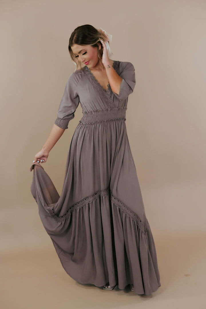 The Curvy Sadie Dress in Navy main image 1