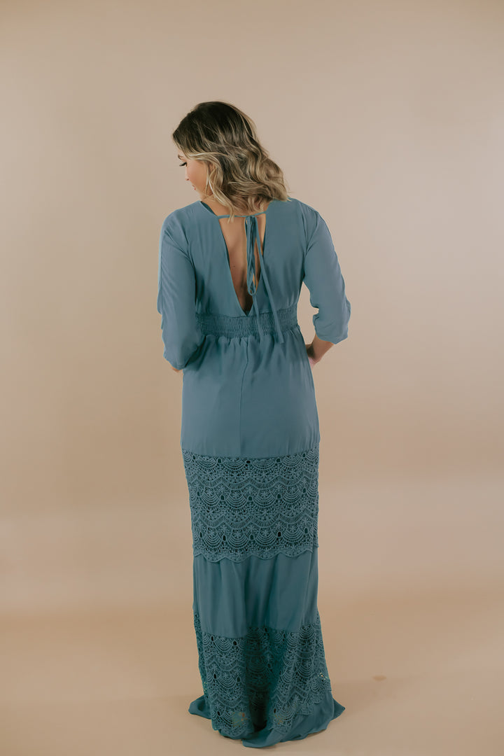 ECB Exclusive: Something Timeless Maxi Dress, Green