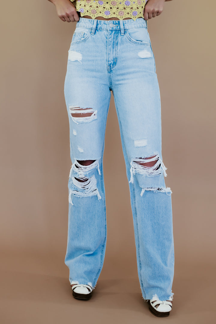 90'S Vintage Flare Jeans, VERVET