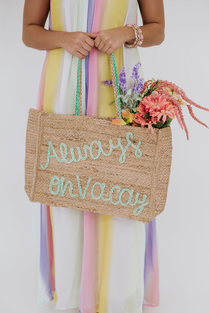 Always On Vacay Tote