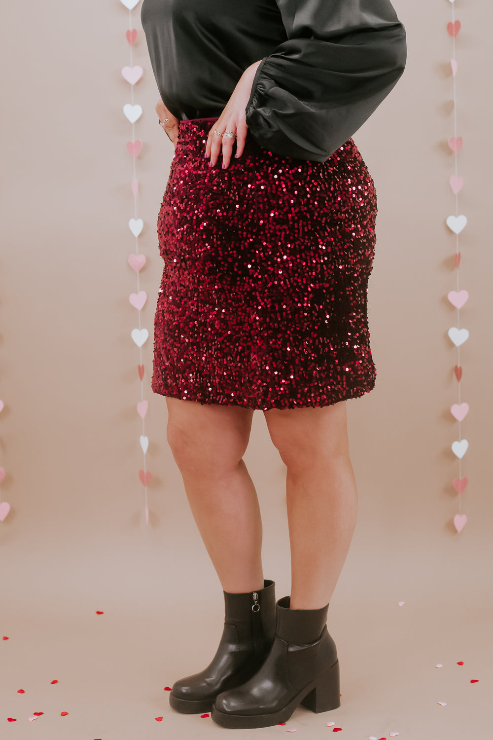 Dress To Impress Sequin Mini Skirt, Wine Everyday Chic Boutique Dress To Impress Sequin Mini Skirt, Wine Everyday Chic Boutique