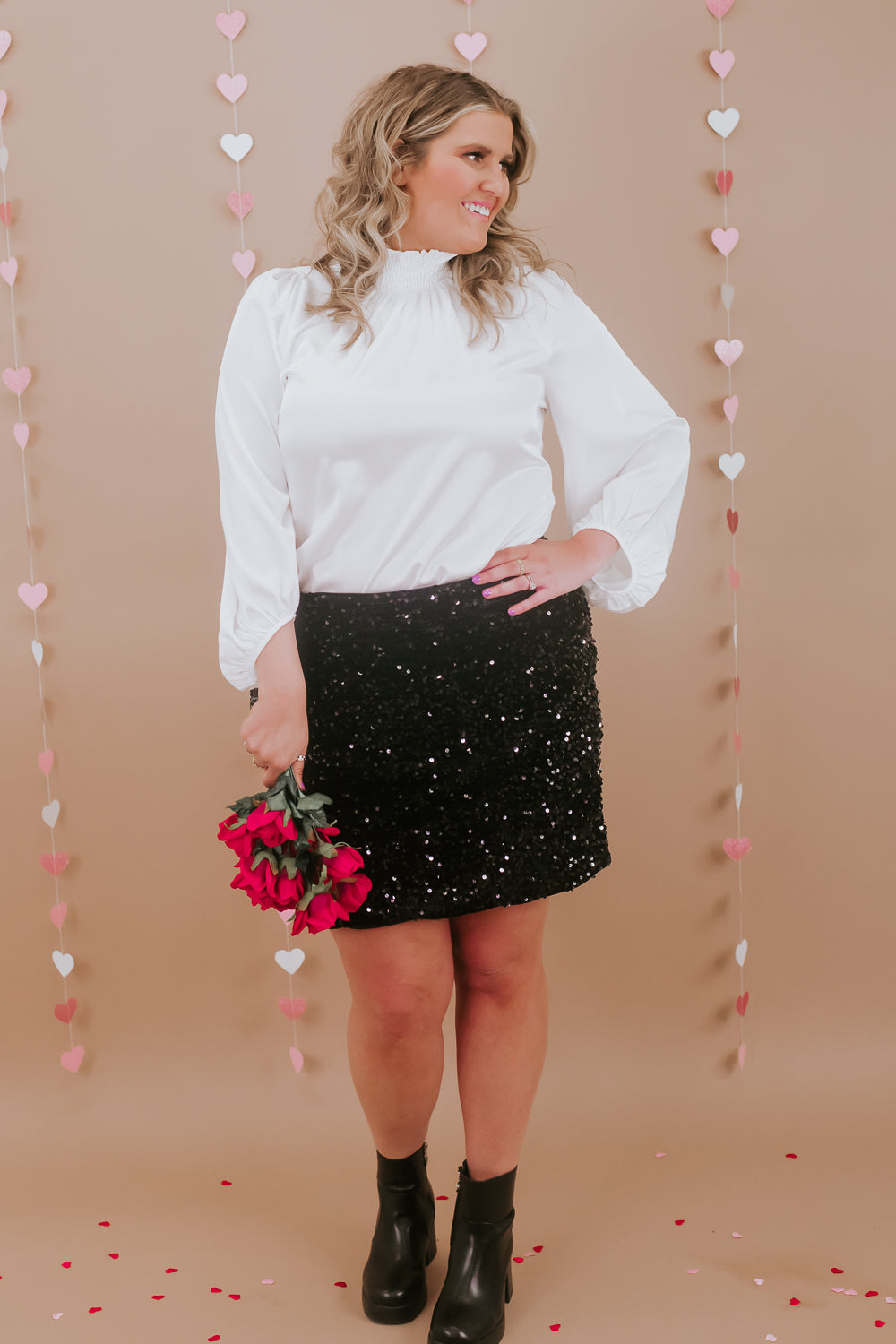 Dress To Impress Sequin Mini Skirt, Black Small Dress To Impress Sequin Mini Skirt, Black Small