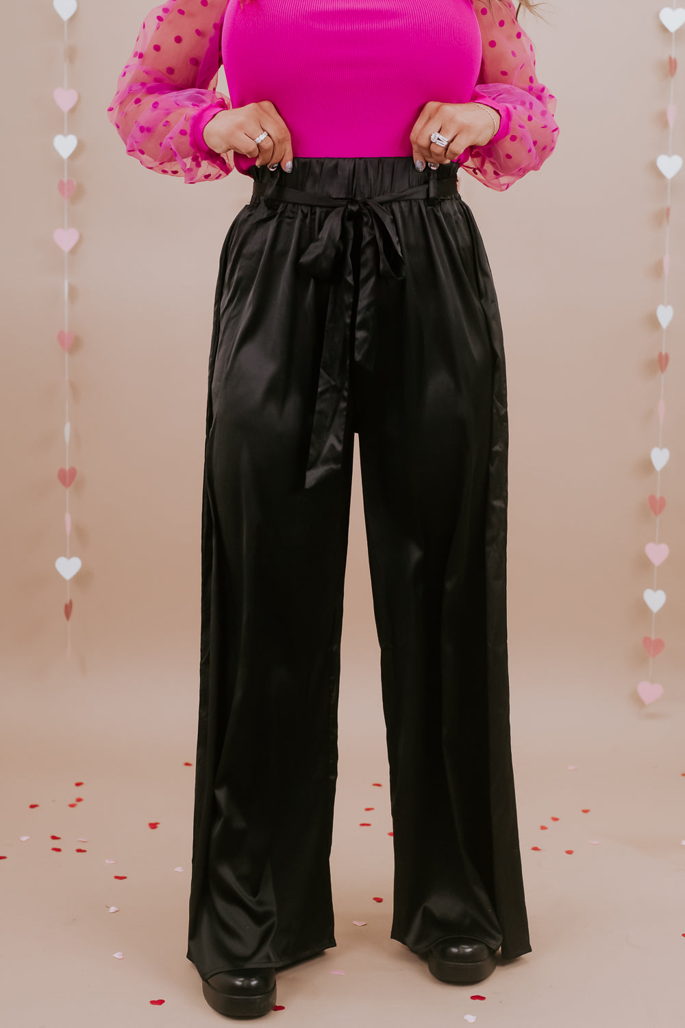 Best For Last Satin Pant, Black – Everyday Chic Boutique