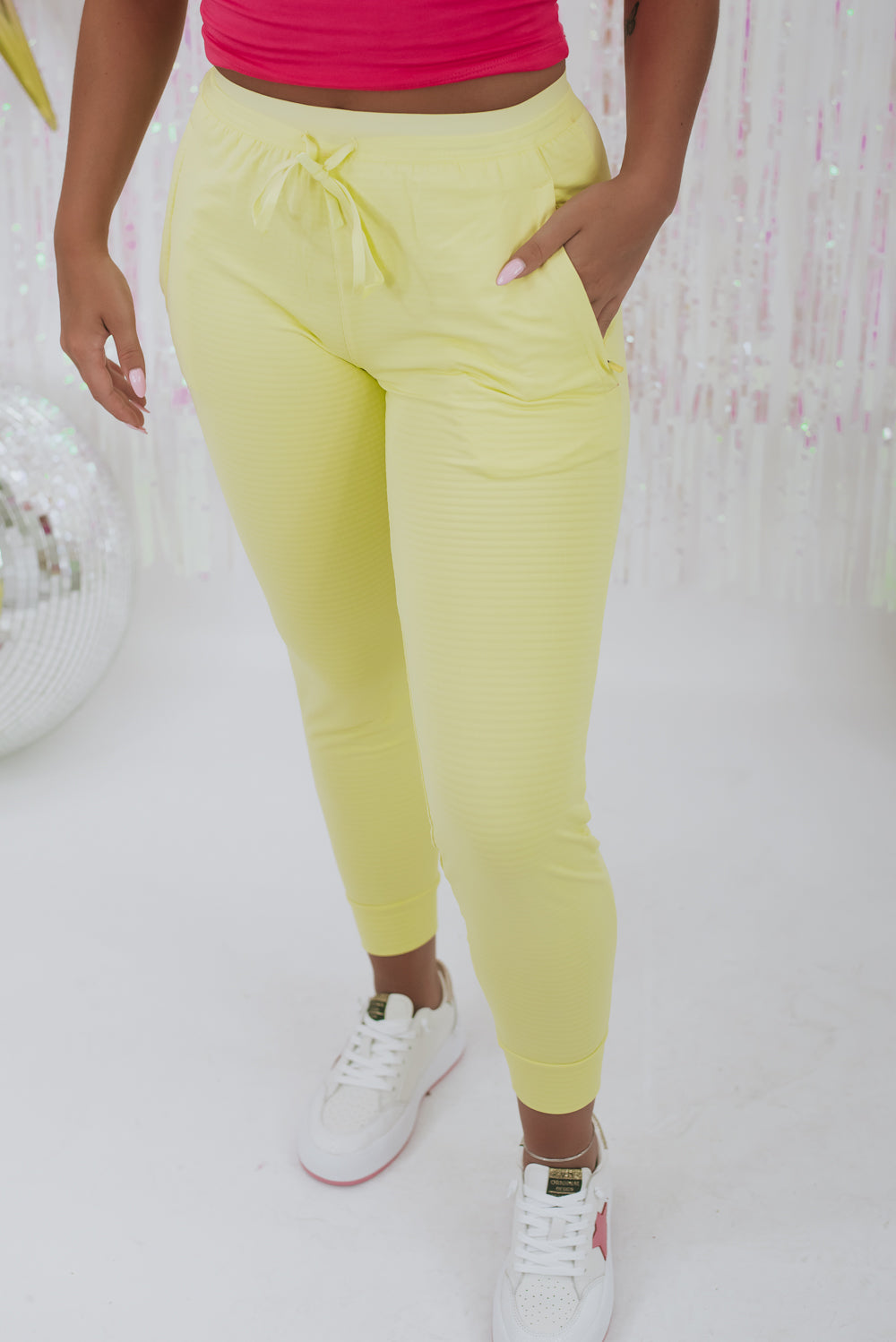 Day After Jogger, Neon Yellow