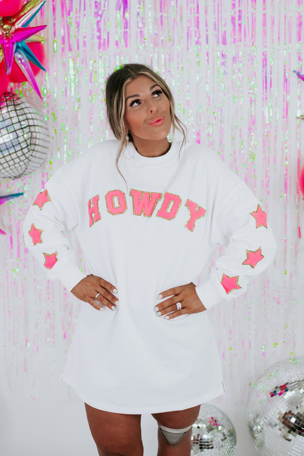 Howdy Custom Patch Sweater – Court & Layne Boutique