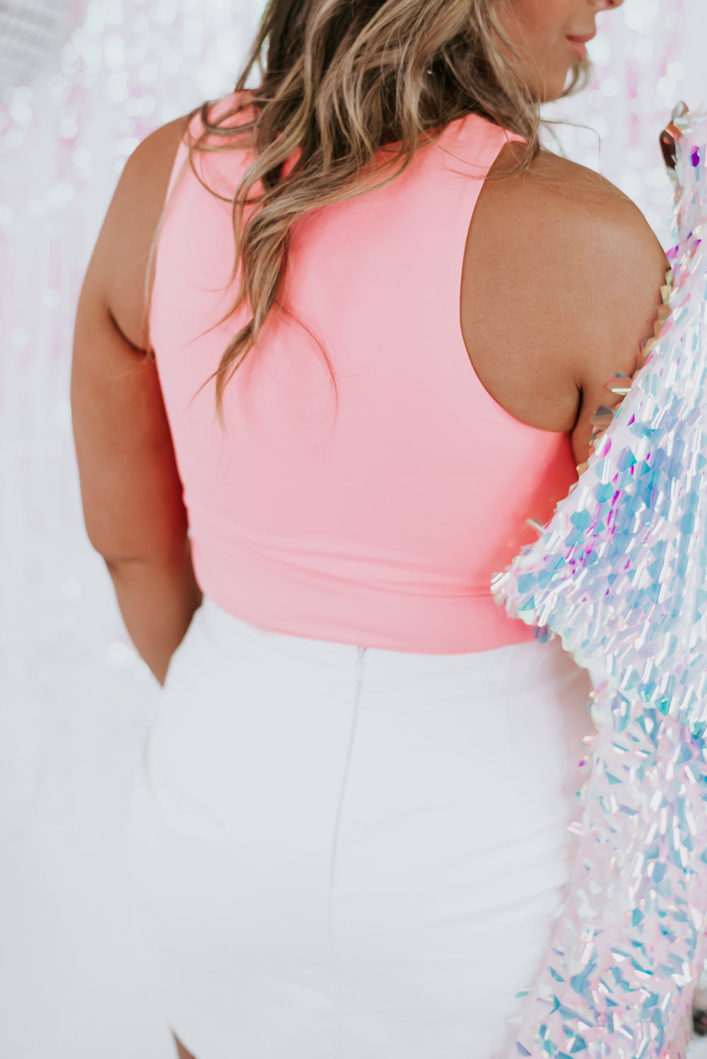 Better Than Ever Bodysuit, Neon Pink