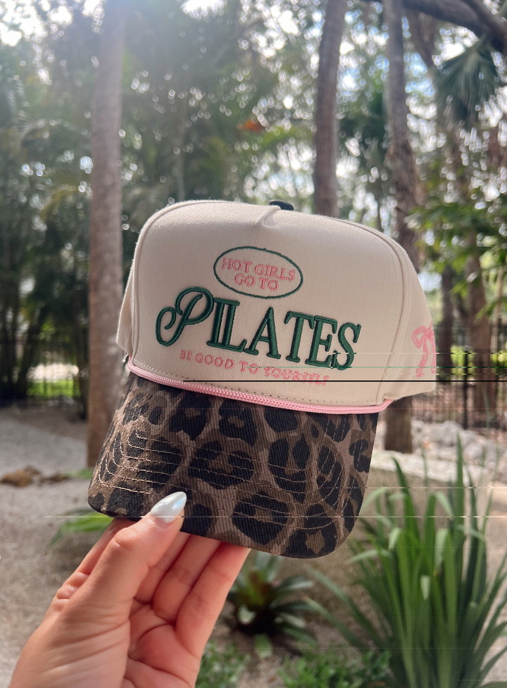 Hot Girls go to Pilates - Leopard Vintage Hat