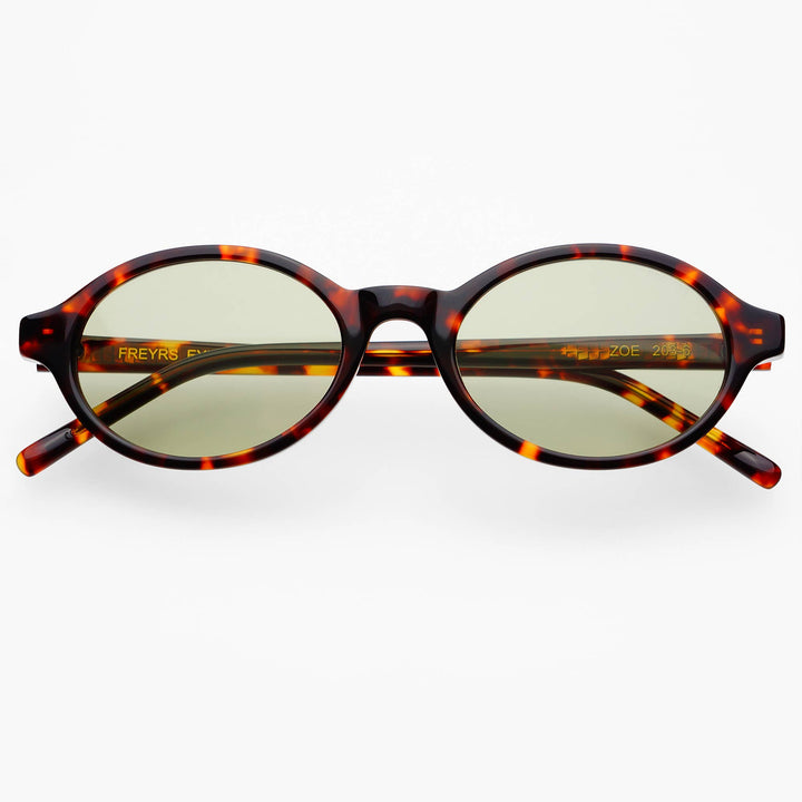 FREYRS: Zoe Acetate Round Womens Sunglasses