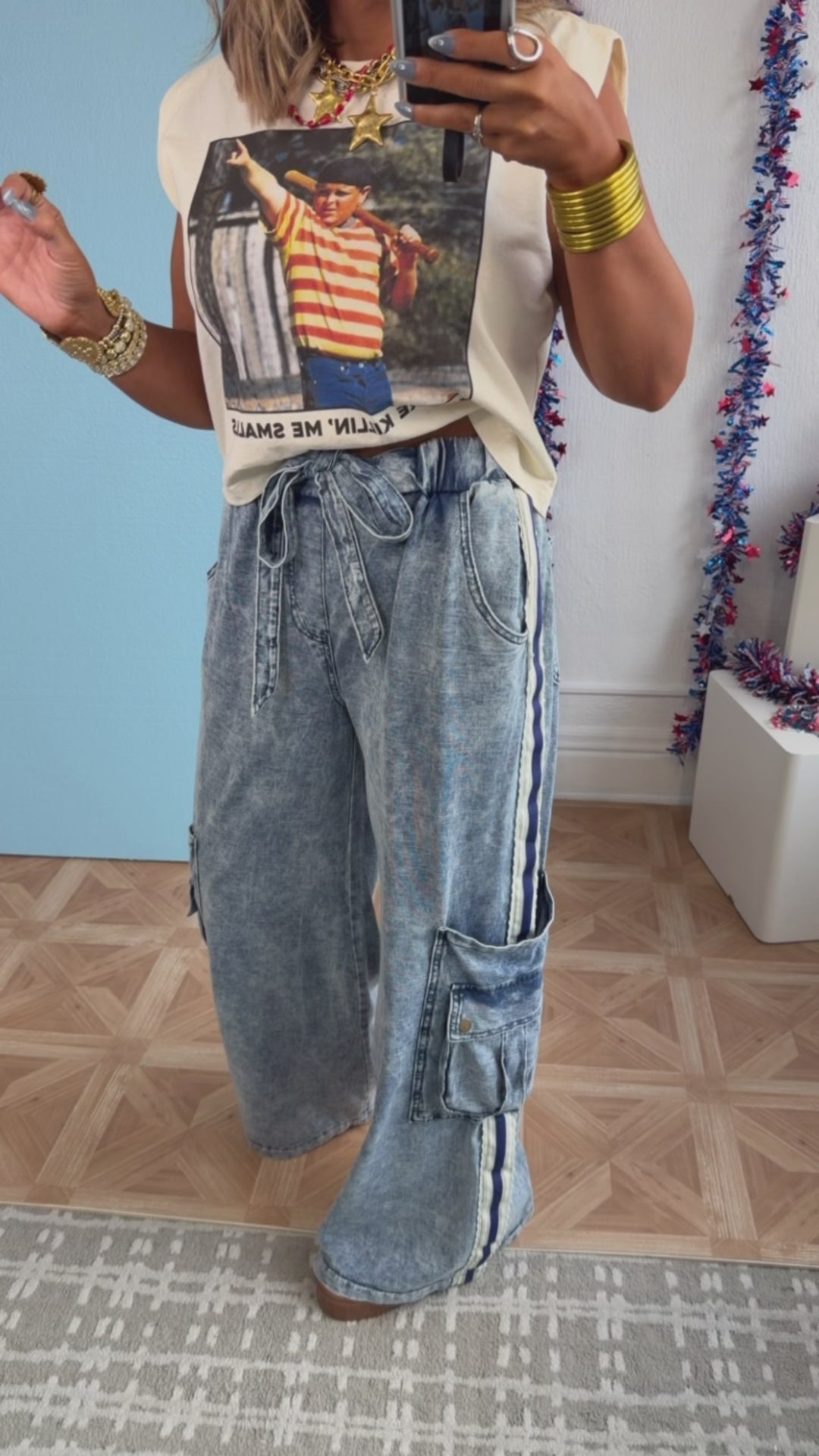 Luxe Relaxed Pant, Denim