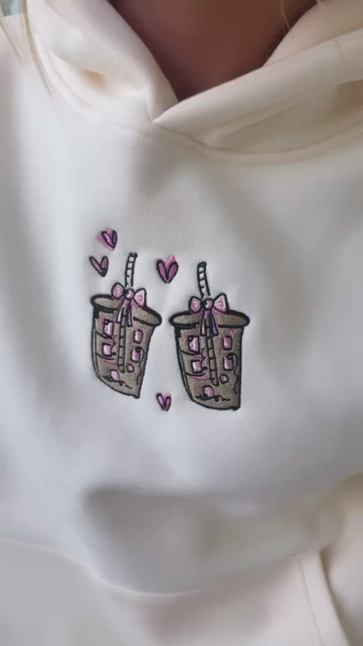 Happy Camp3r: Latte Lover Hoodie, Cream – Everyday Chic Boutique