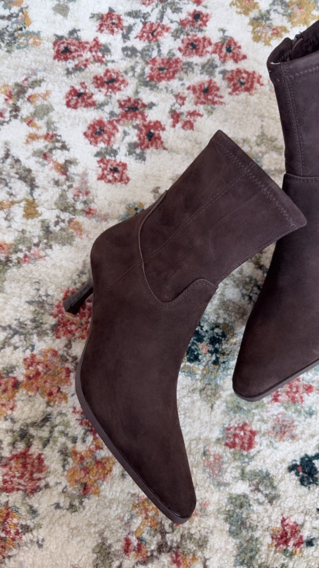 The Classic Heeled Bootie, Espresso