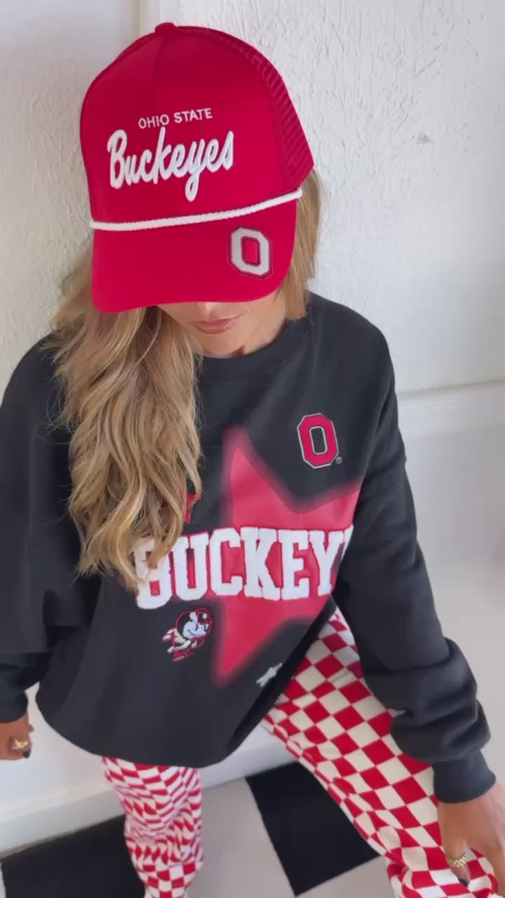 Buckeyes Hat, Red
