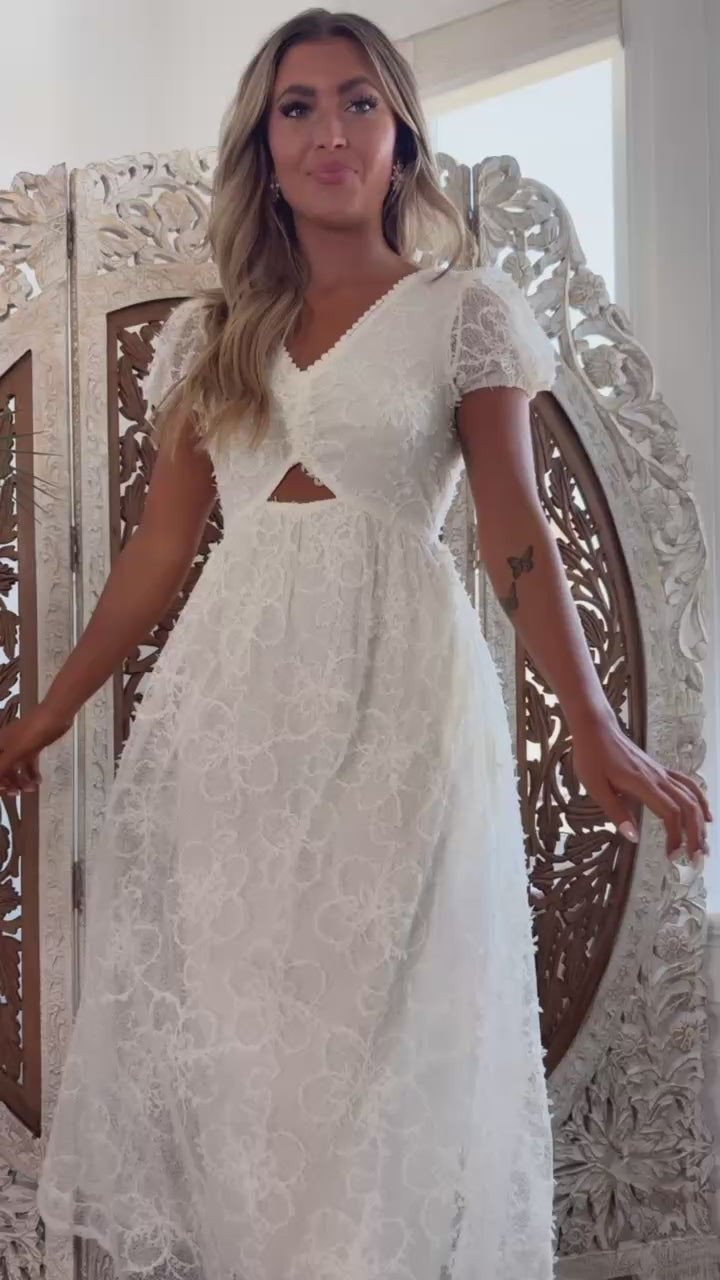 love midi dress Soft Spoken Love Midi Dress, Cream – Everyday Chic Boutique