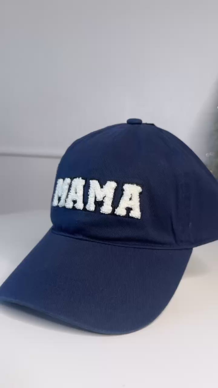 Mama Ball Cap, Navy