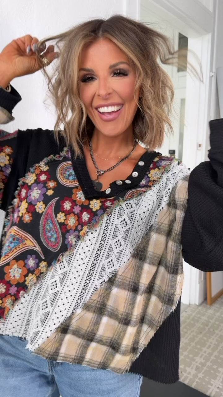 Ash Meadow Top, Black