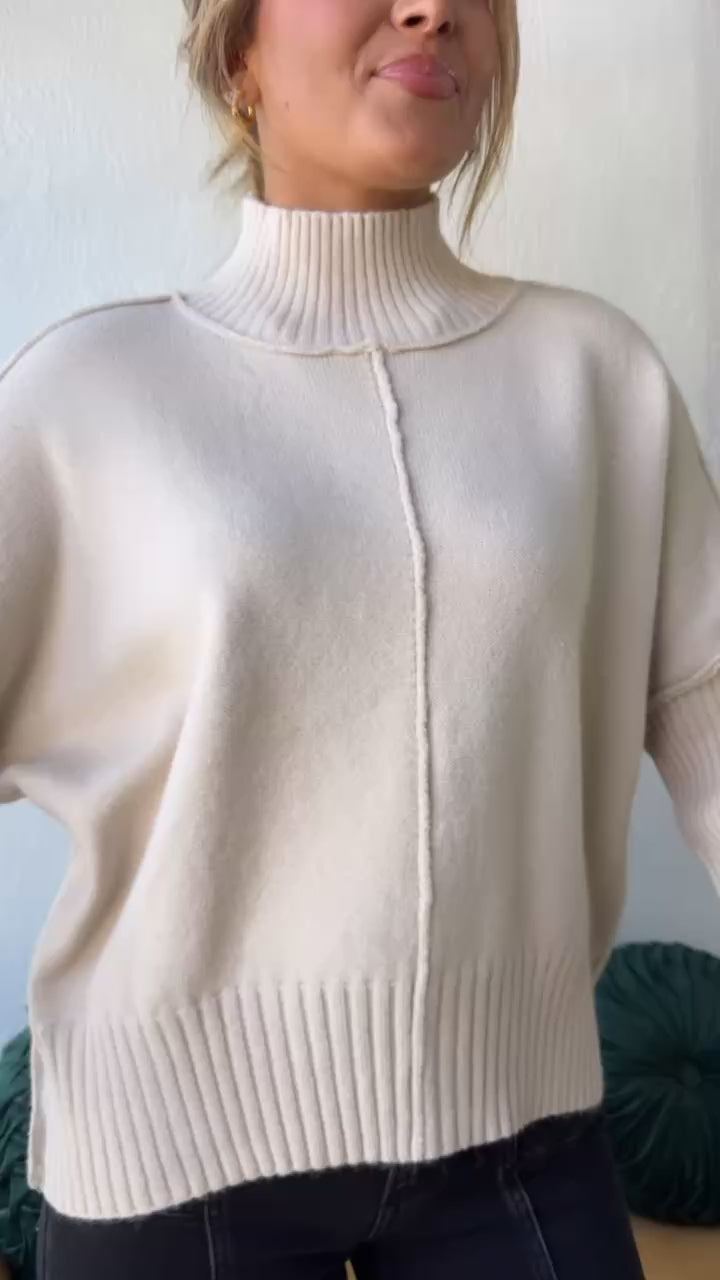 The Cozy Edit Sweater, Oatmeal