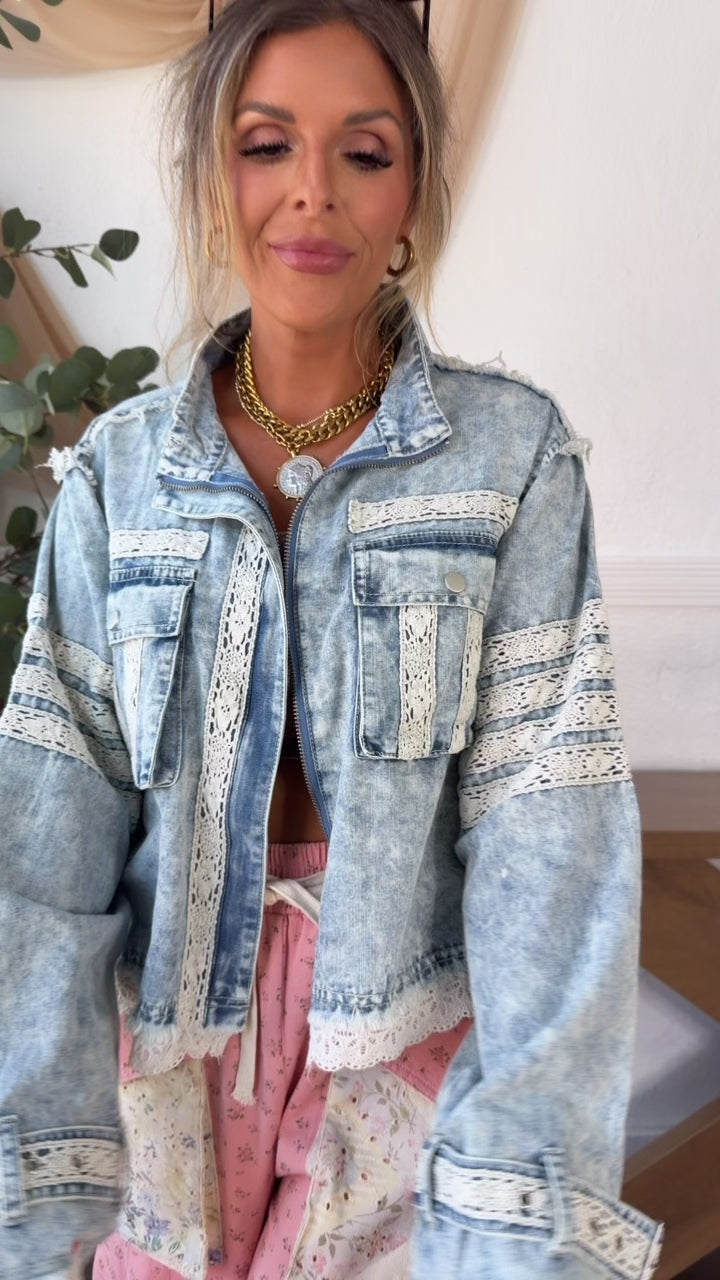 Wild Oakley Jacket, Denim