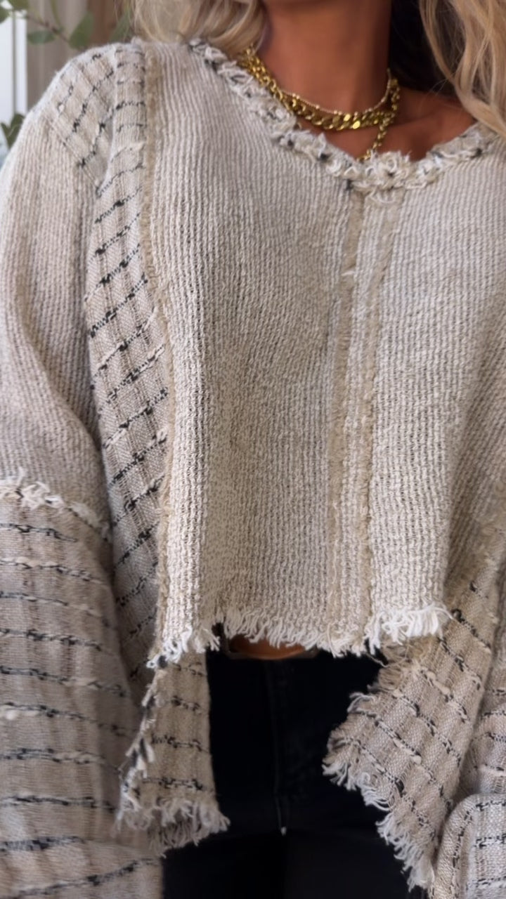 Moldova Linen Top, Mocha