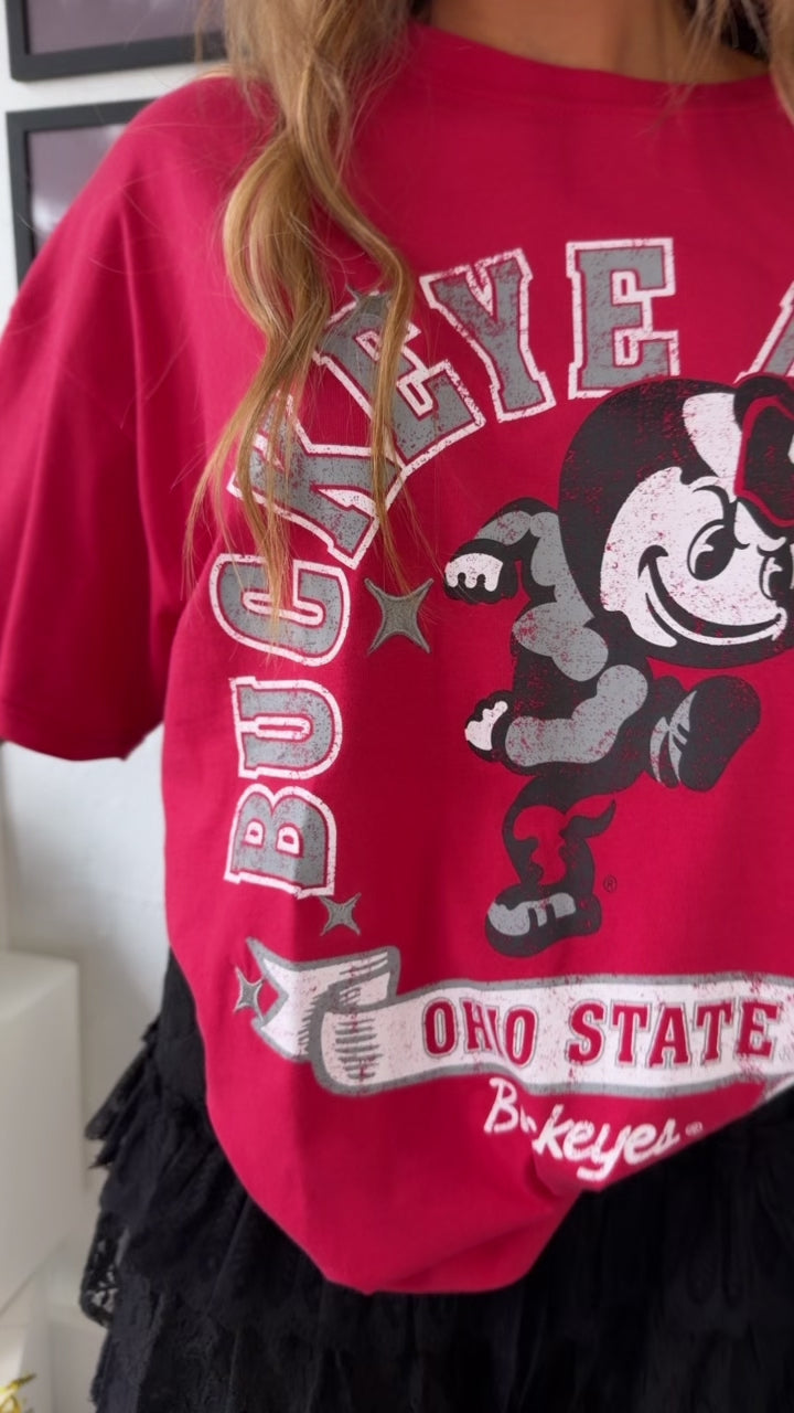 Best In The State Graphic Tee, Red