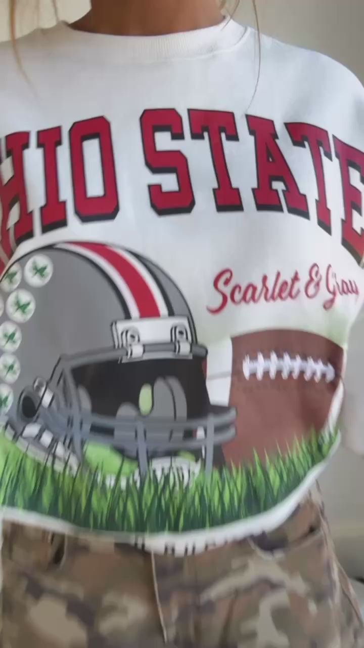 Huddle Up Ohio Crewneck Sweatshirts