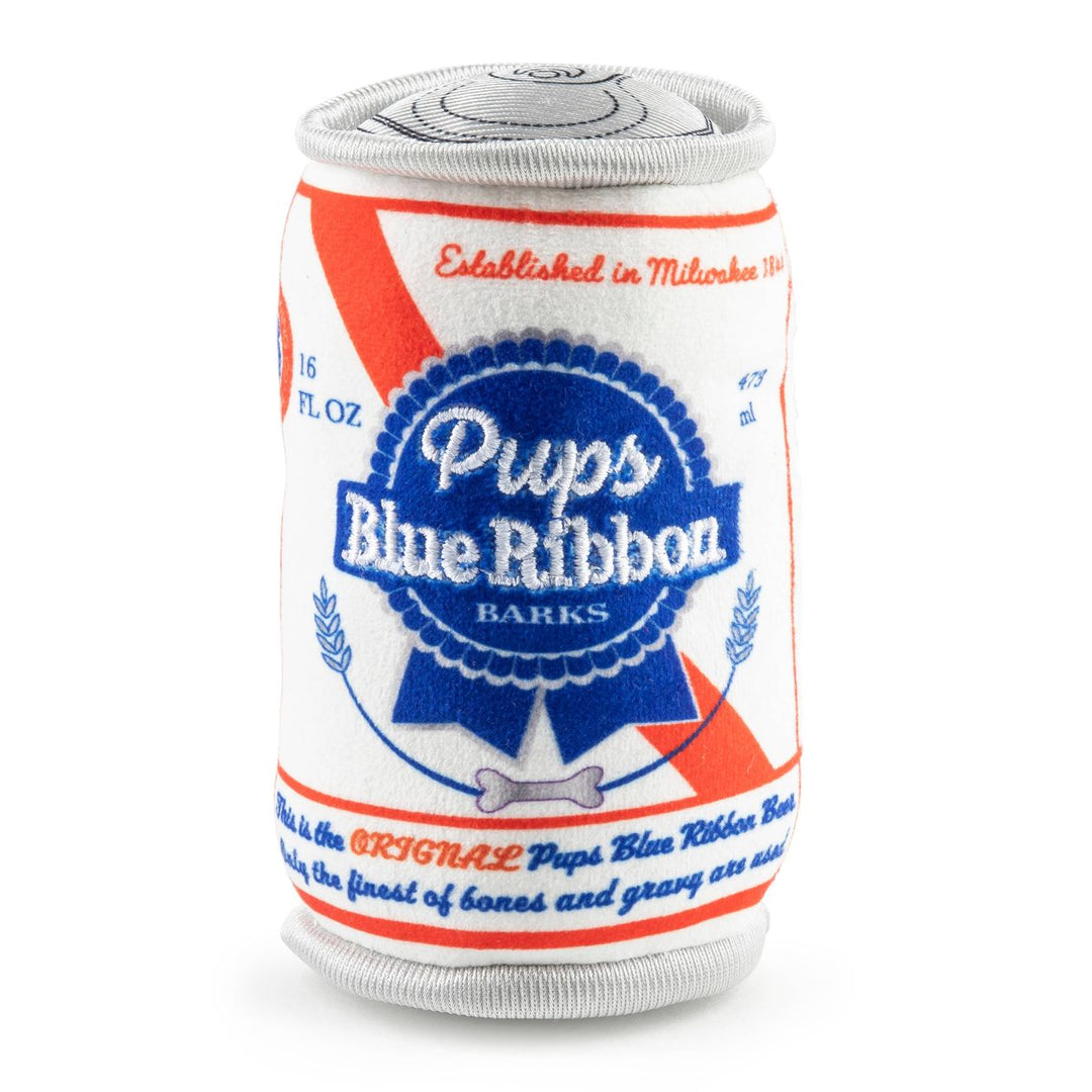 Dog Toy White Pups Blue Ribbon
