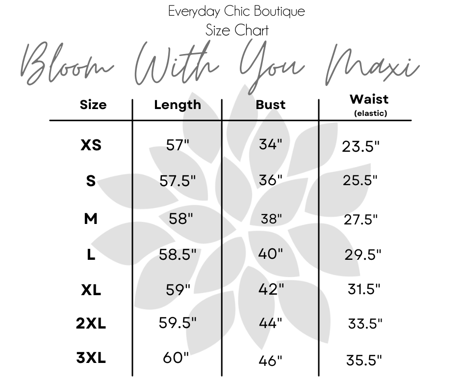 ECB Exclusive: Bloom With You Maxi Dress , White