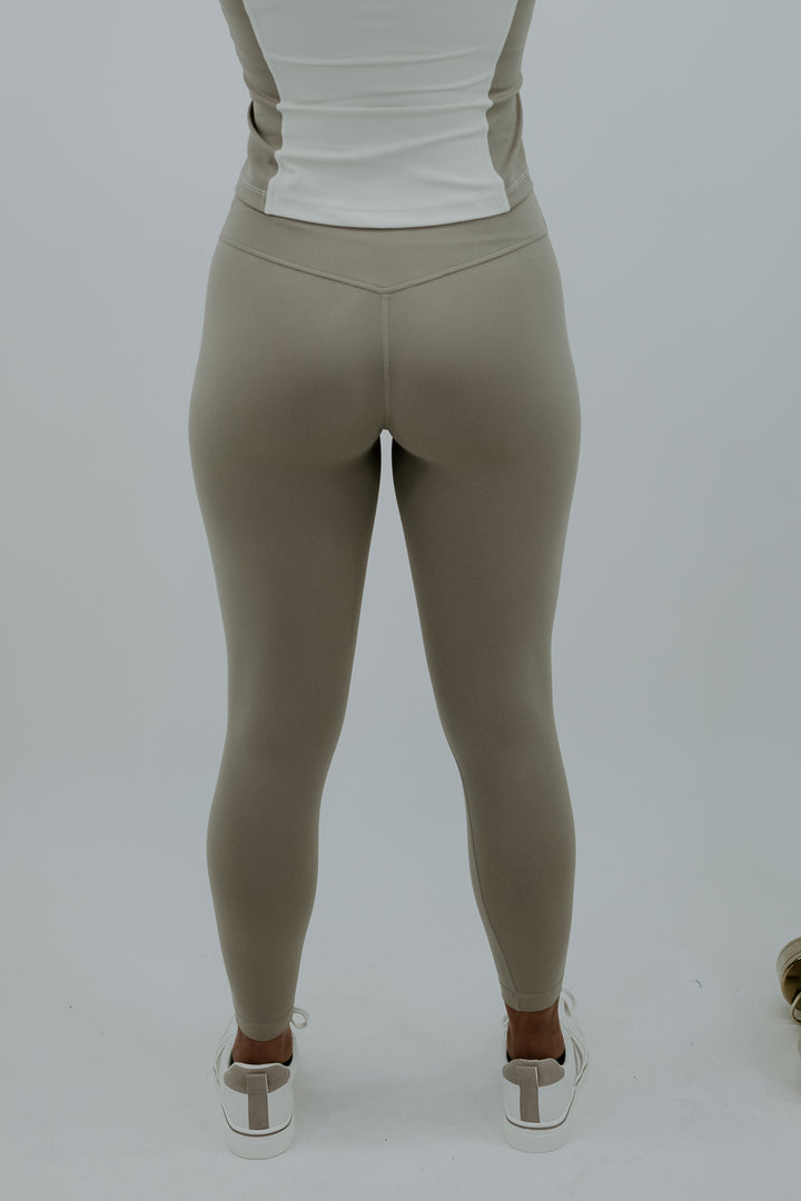 Feeling Fit Legging , Taupe bc