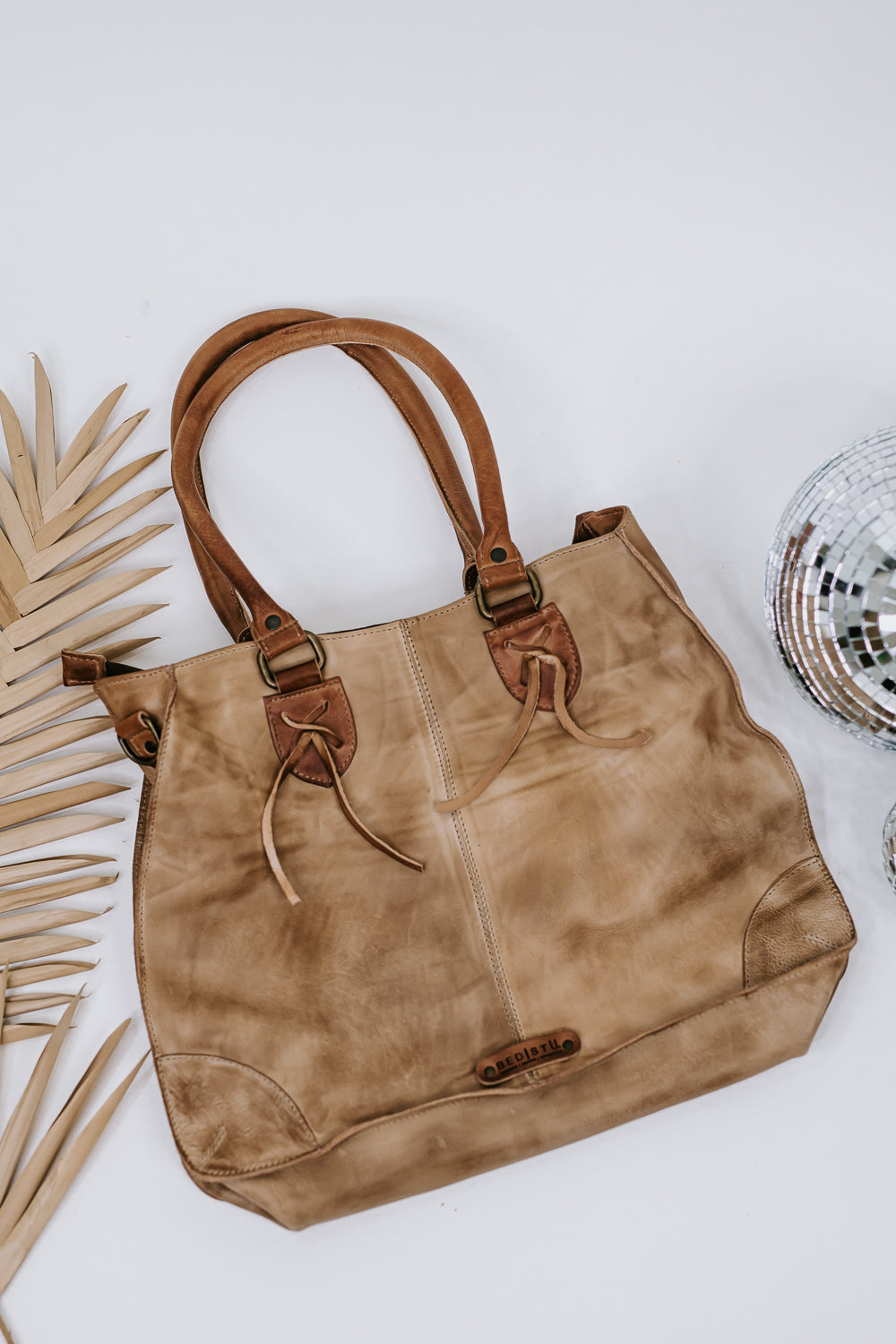 Bedstu Bruna, Oats Tan Rustic Everyday Chic Boutique