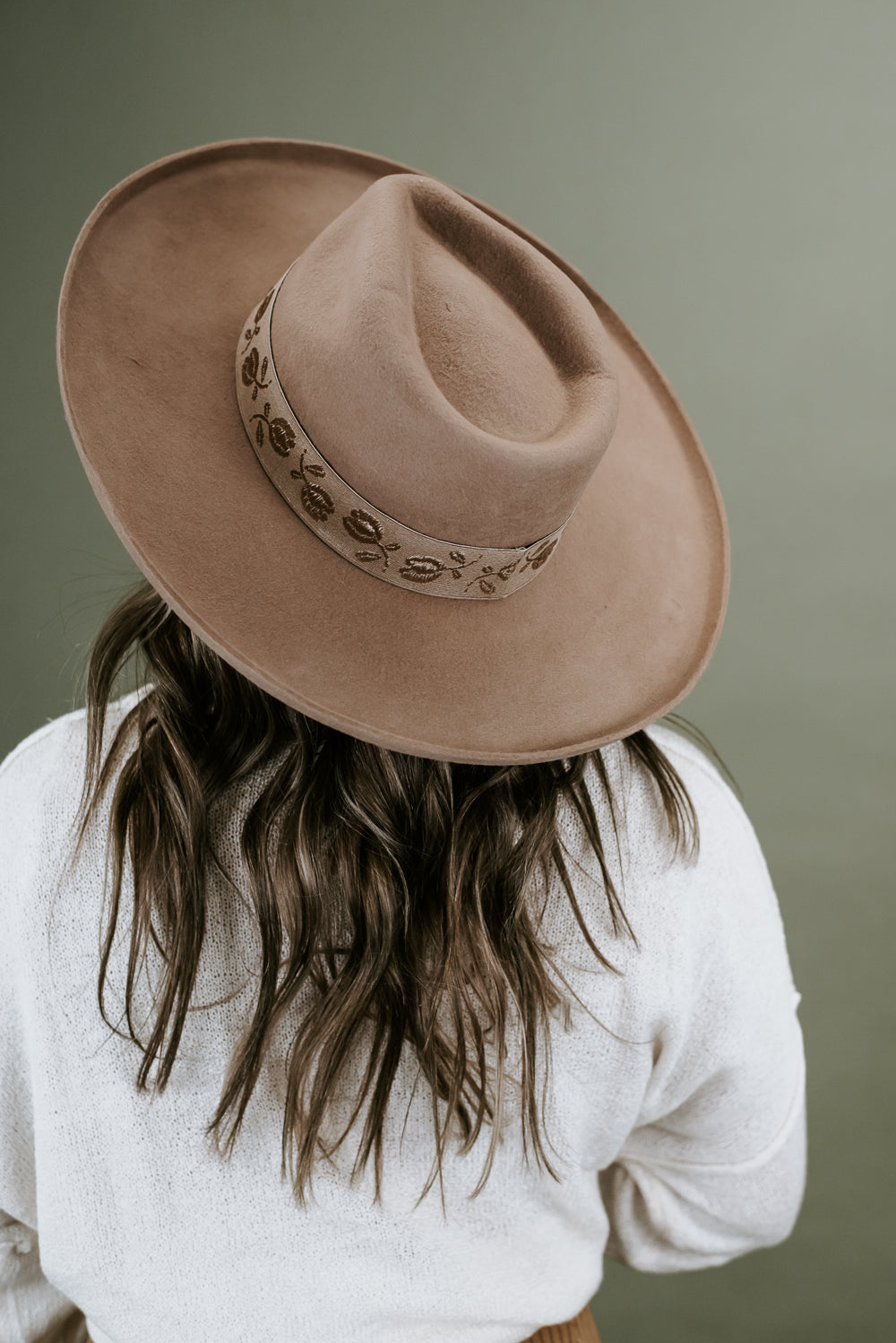 Elouise Panama Hat, Pecan