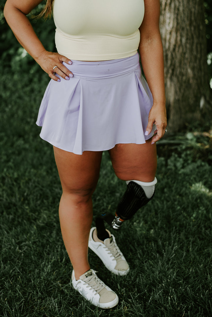 Sporty Spice Tennis Skirt , Lilac