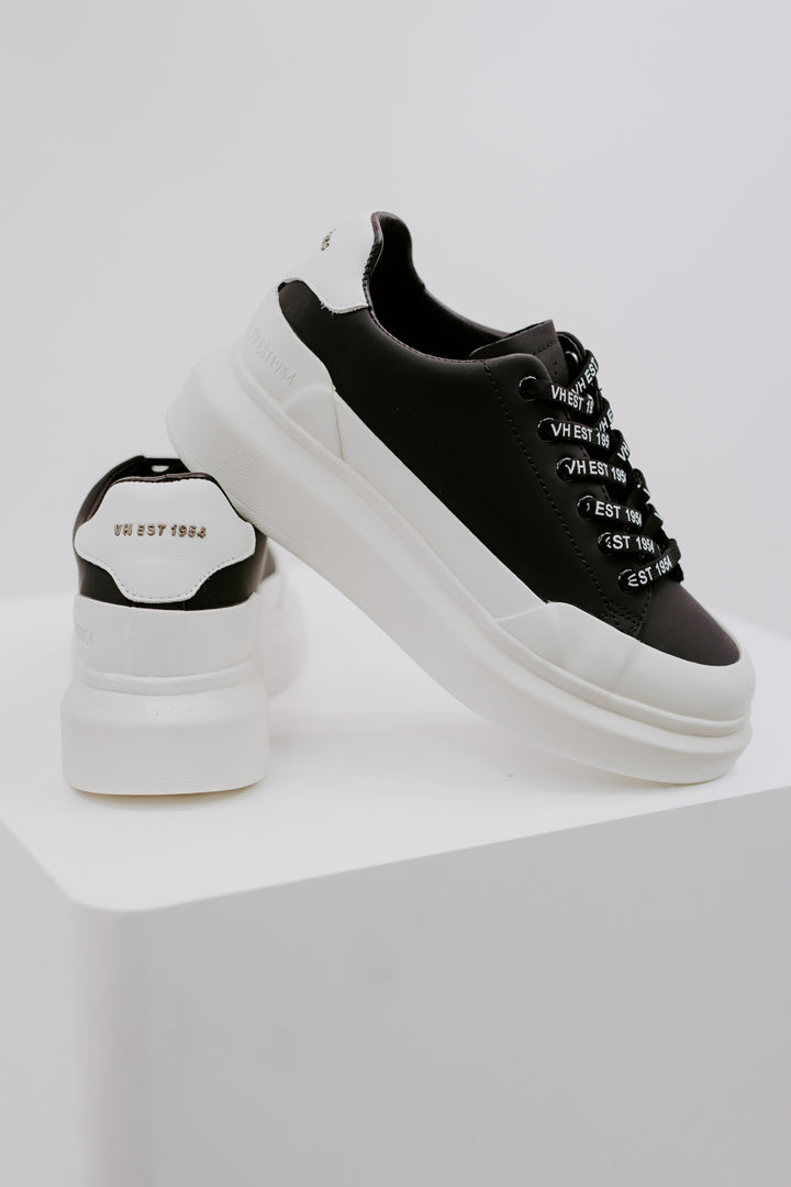 VH Angela Platform Sneaker, Black/White