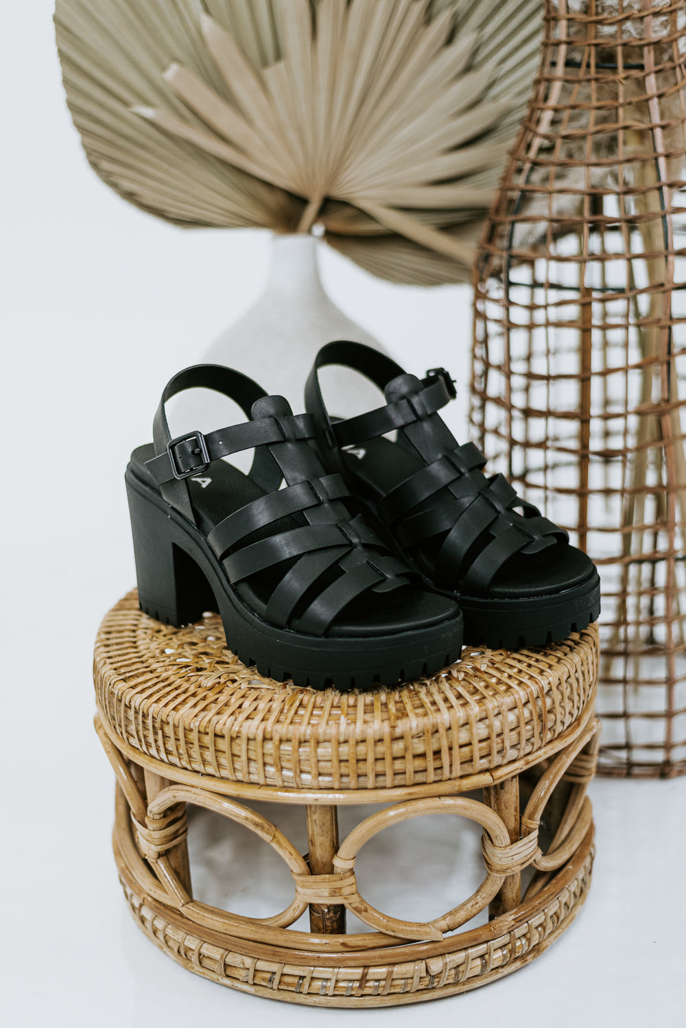 Tira Wedge Sandal, Black