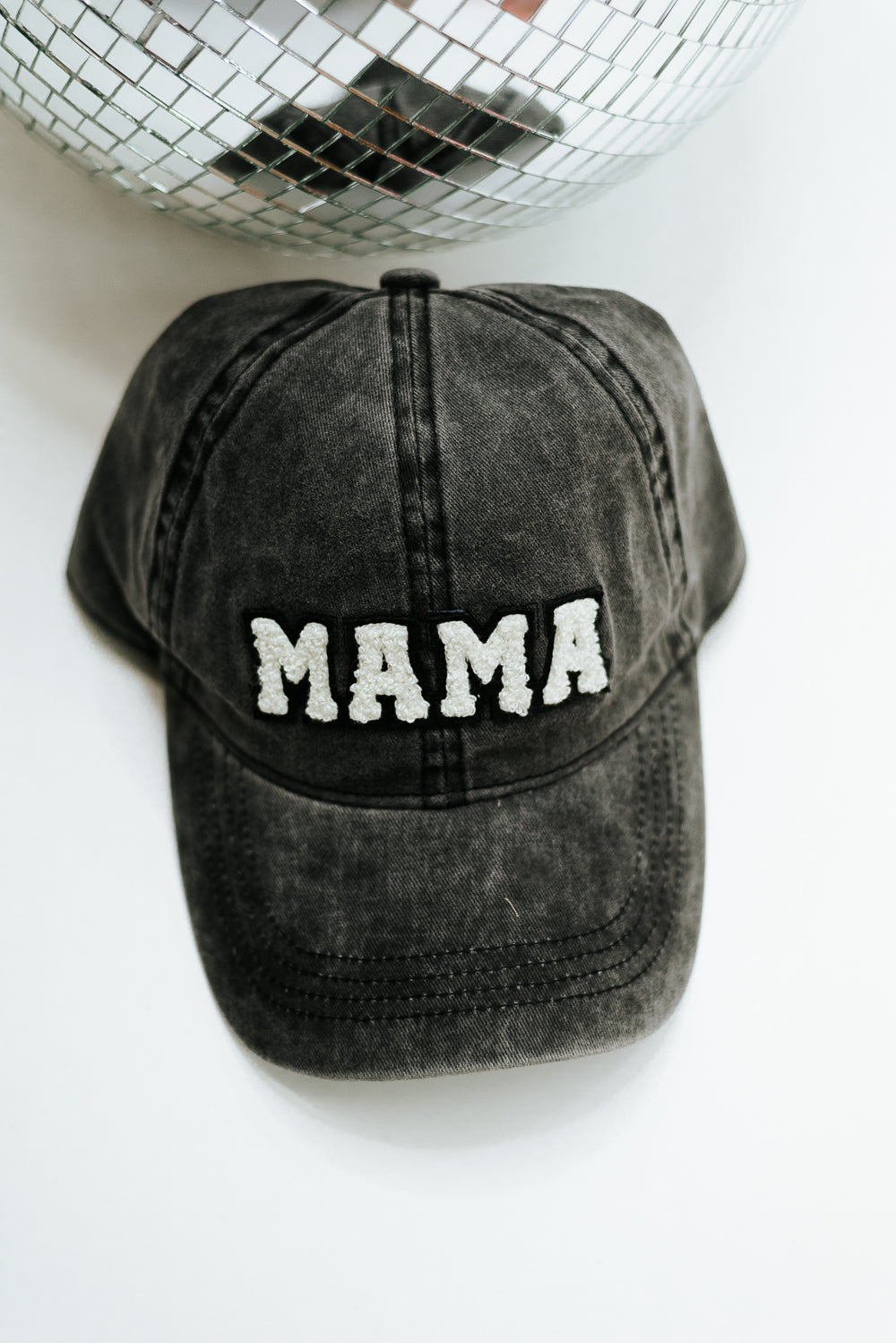 Mama Ball Cap, Black