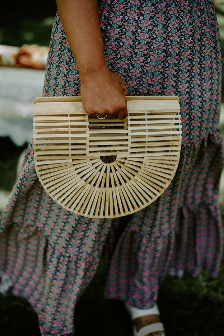 Panama Bamboo Handbag